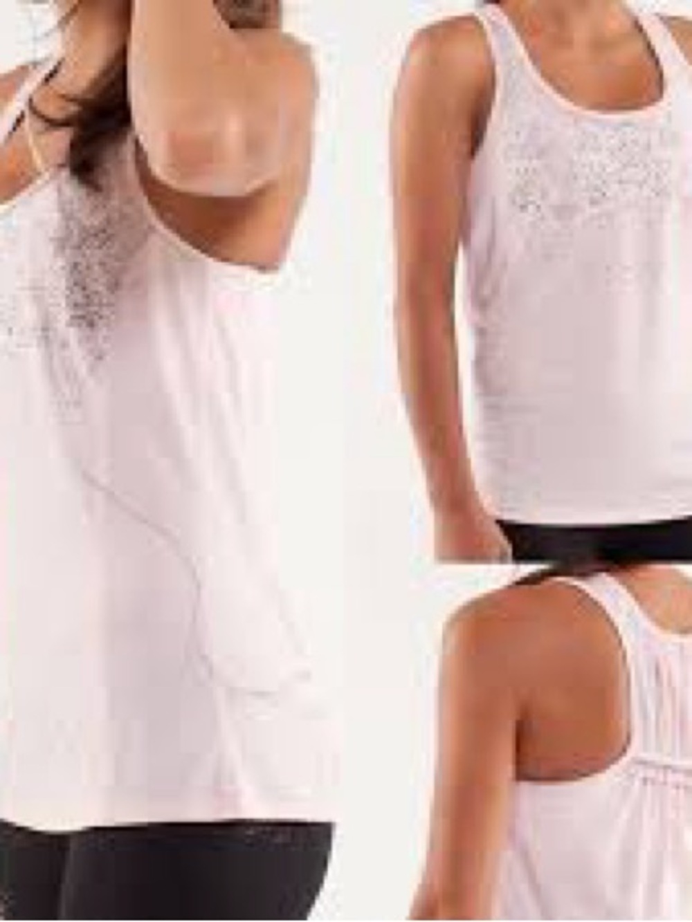 Lululemon Run: Wild Tank top with reflective pattern 
Size 6